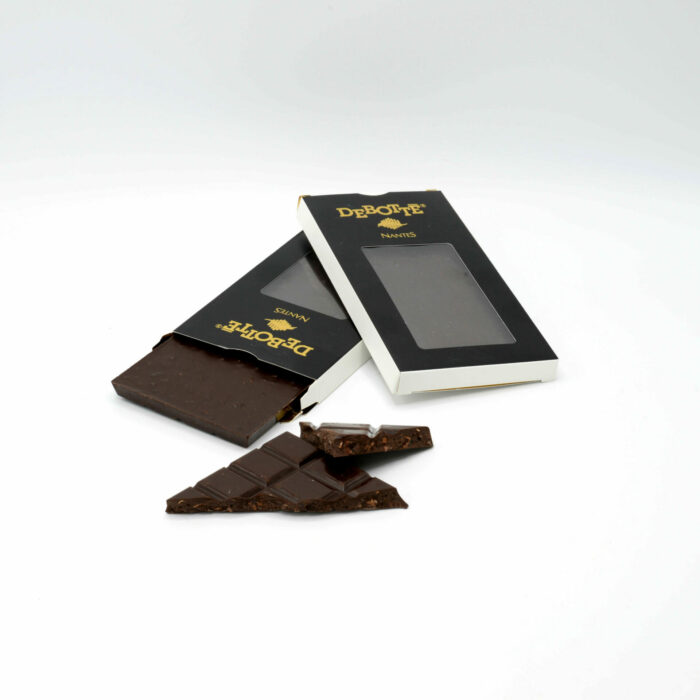 chocolat noir tablette avec pépites