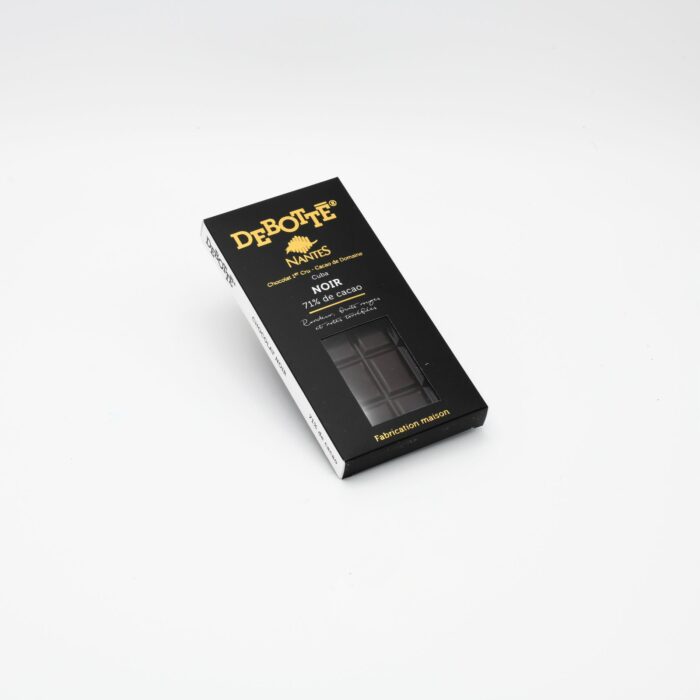 tablette de chocolat noir Cuba