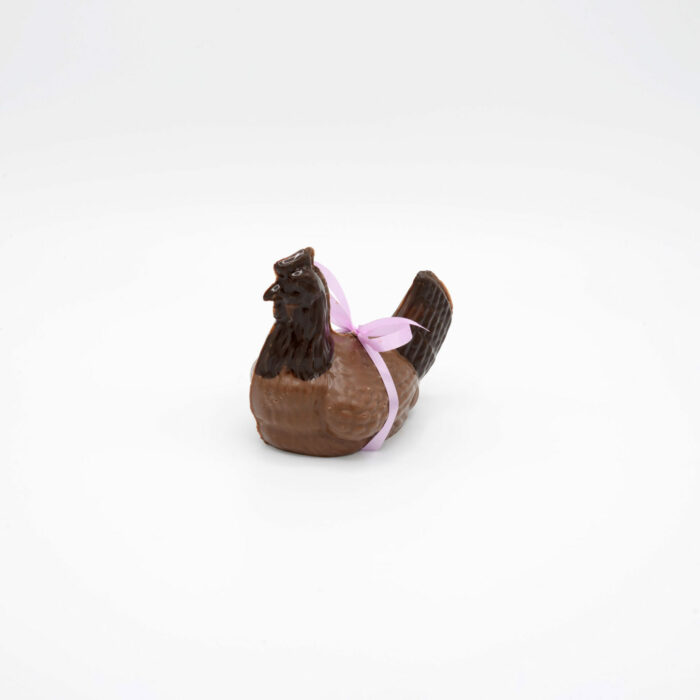 poule en chocolat de paques