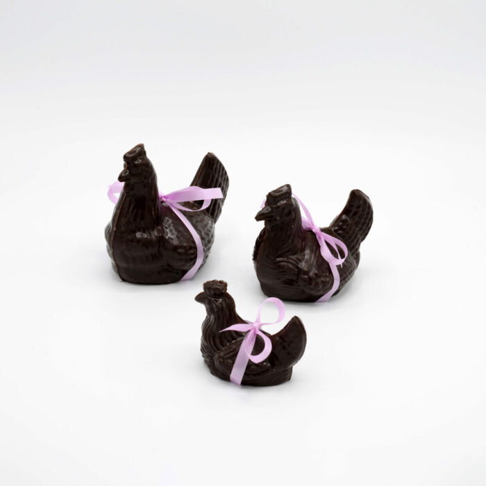 poule de pâques chocolat
