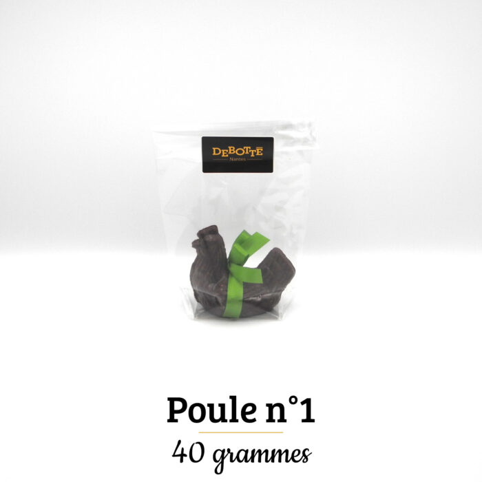 poule en chocolat de paques 40g