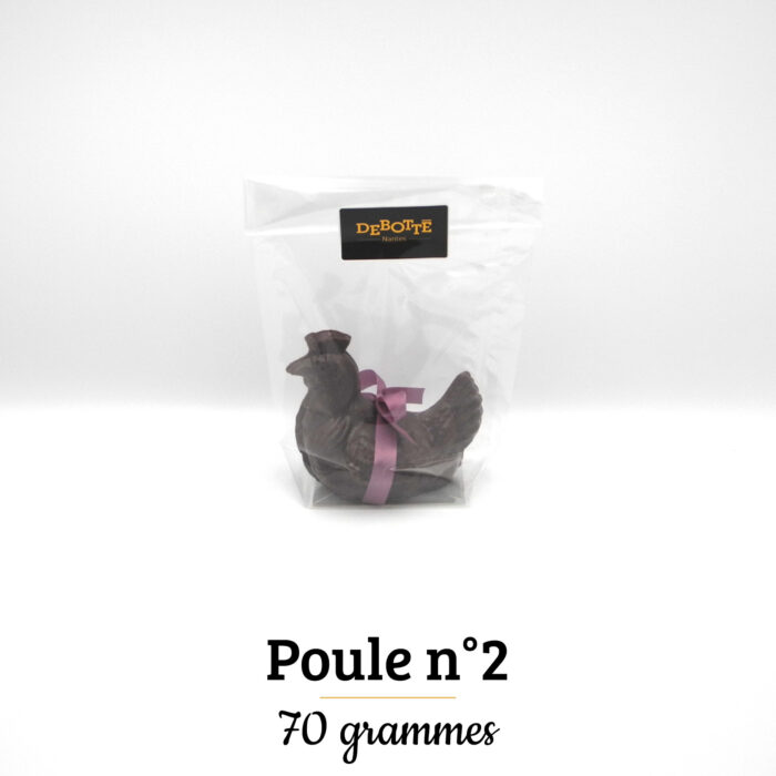 poule en chocolat 70g