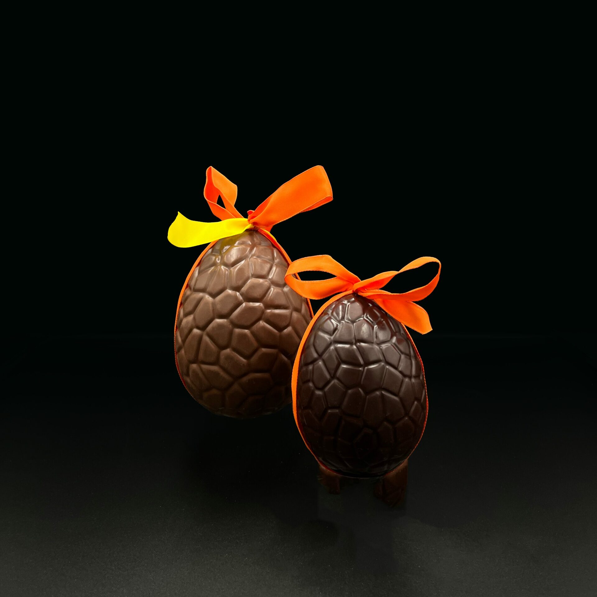 Œuf en chocolat noir ou lait – Image 2